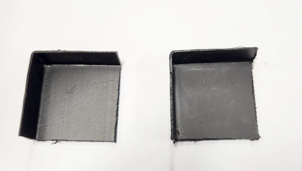 Plastic Black Corner Caps for Pop Up Campers - 2 Pack