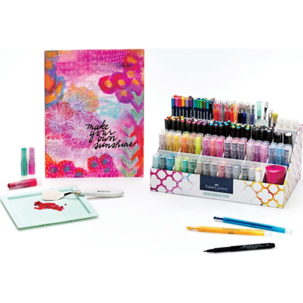 Faber-Castell Studio Caddy Premium Gift Set 191 PC, - New