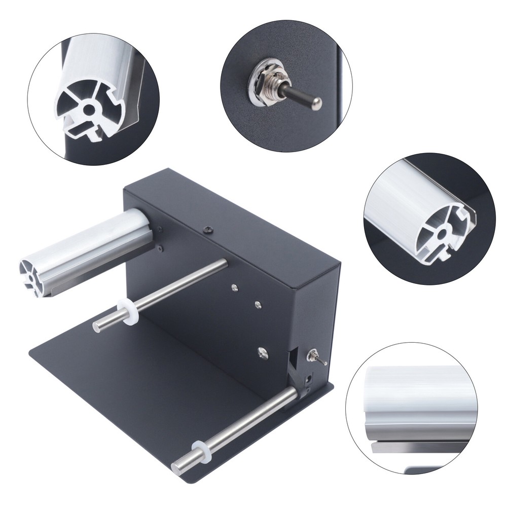 2 Way Rewinding Machine Quality Synchronize Logistics Automatic Label Rewinder