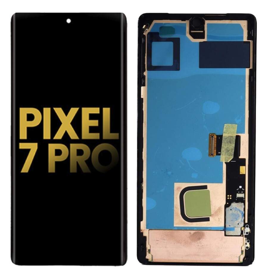 Genuine For Google Pixel 7 Pro OLED LCD Display Touch Digitizer Replacement+Fram
