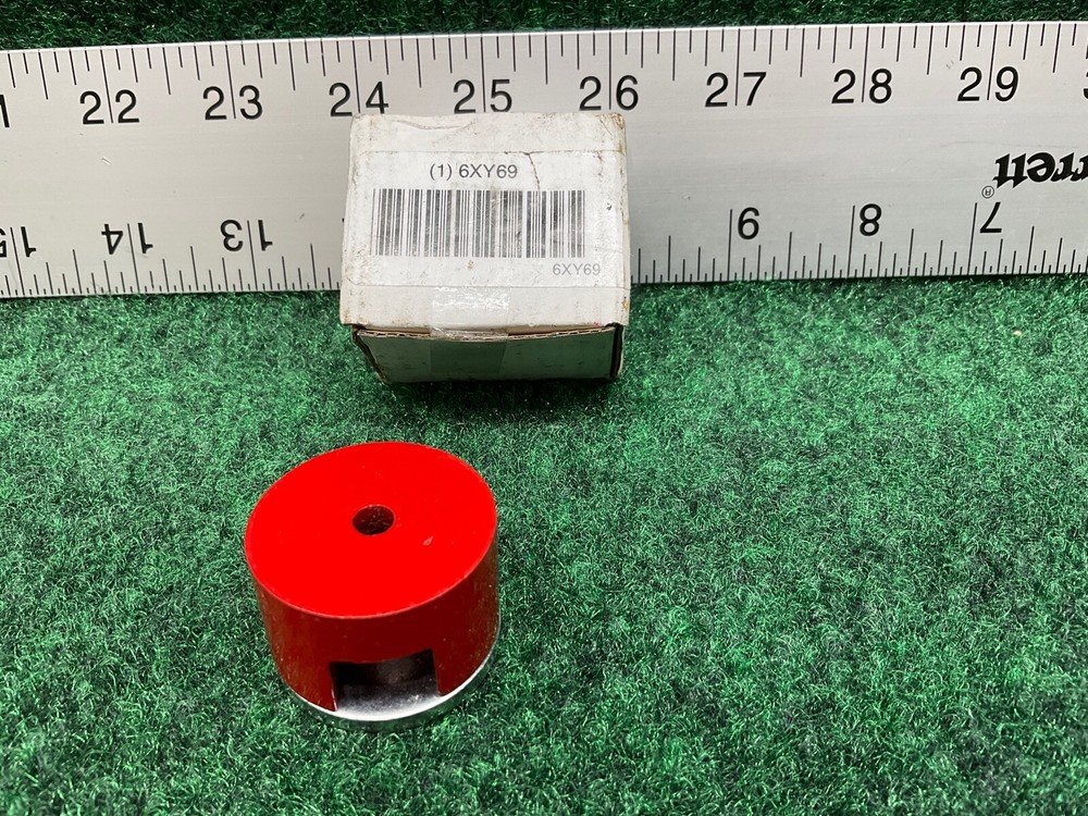 Grainger Button Magnet 6XY69 Alnico 5 14 lb. Pull