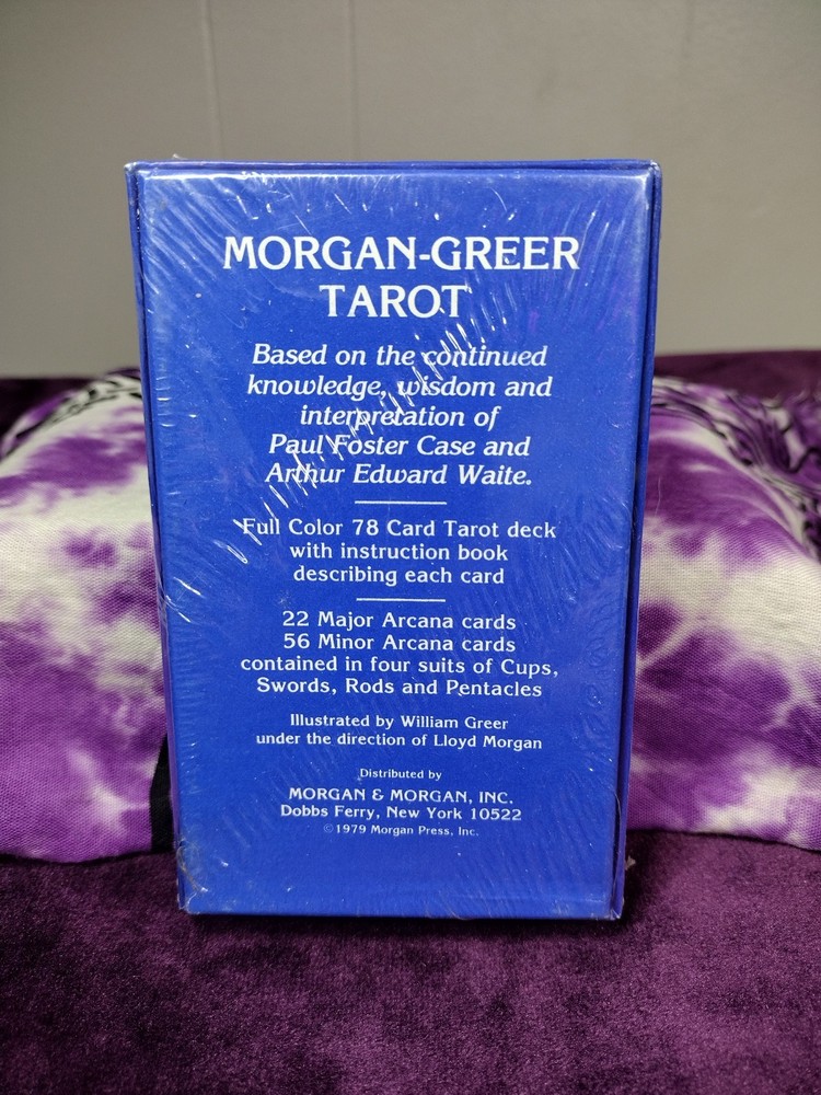 Morgan Greer Tarot 1979 1st Edition Sealed
