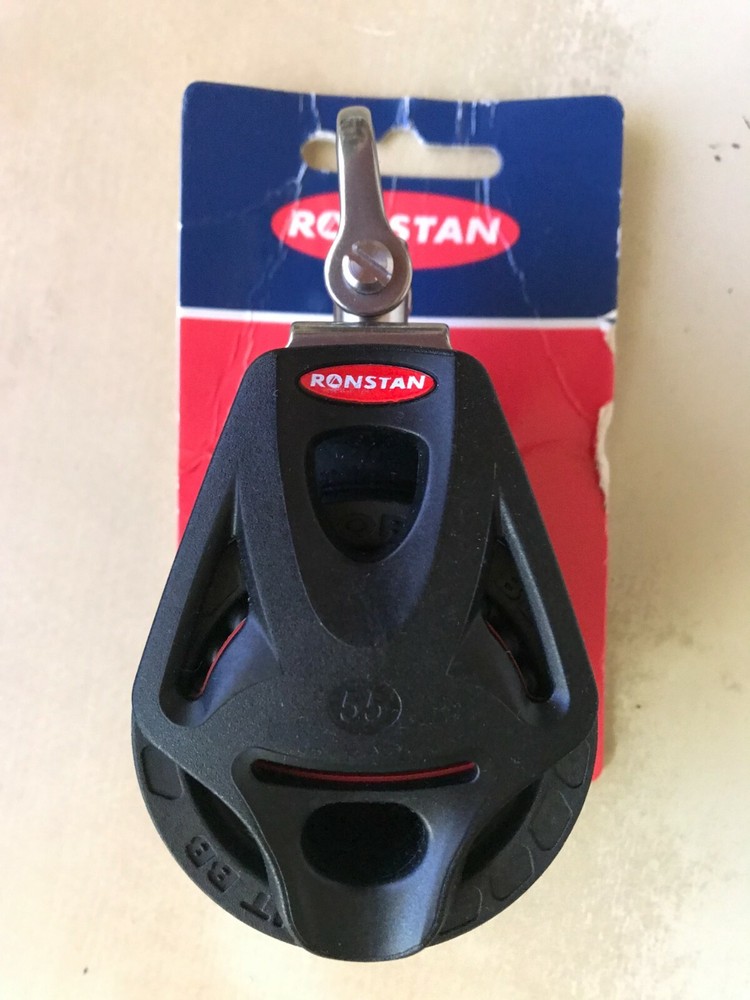 Ronstan Series 55 BB Orbit Block, Double Becket Swivel Multi-Sheave Blocks