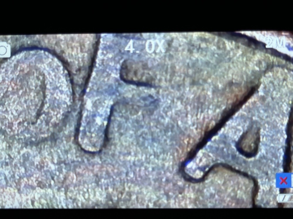 1985-D Lincoln Cent With Errors