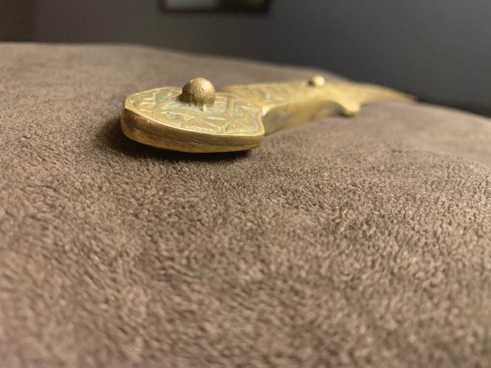 antique brass letter opener Dagger