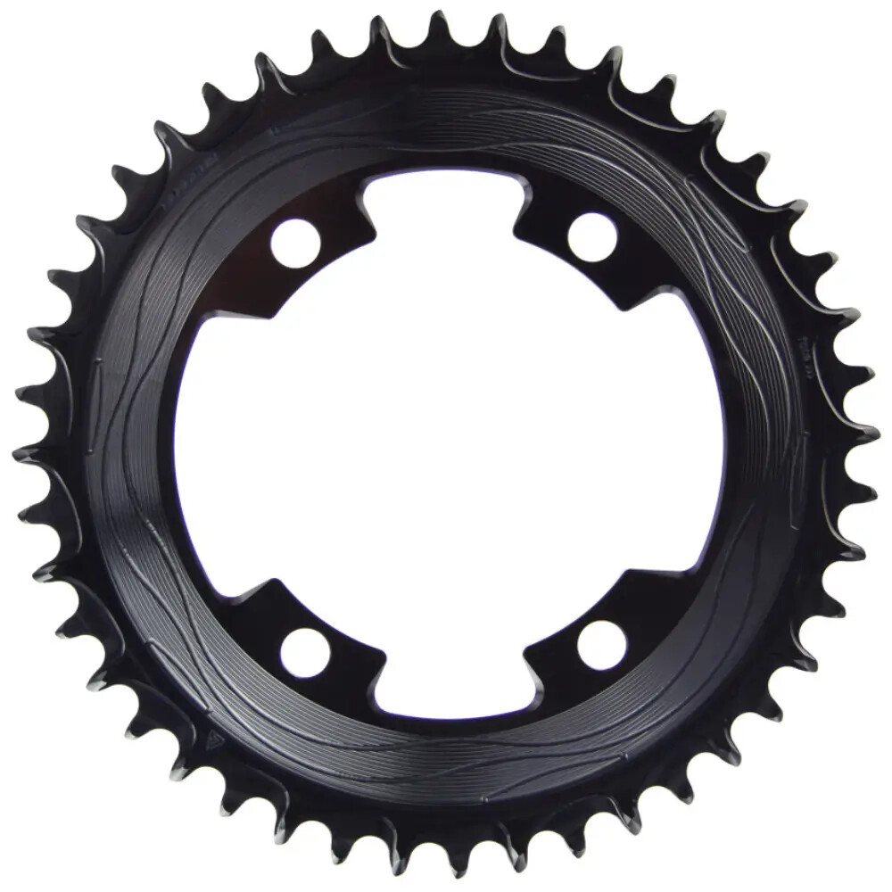 ALUGEAR Aero 107 BCD Chainring. Black