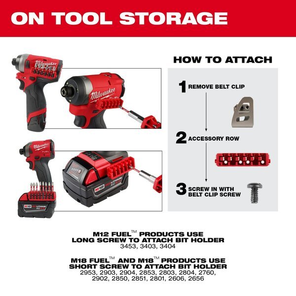 Milwaukee Tool 48-32-9920 Customizable Small Case For Impact Driver Accessories