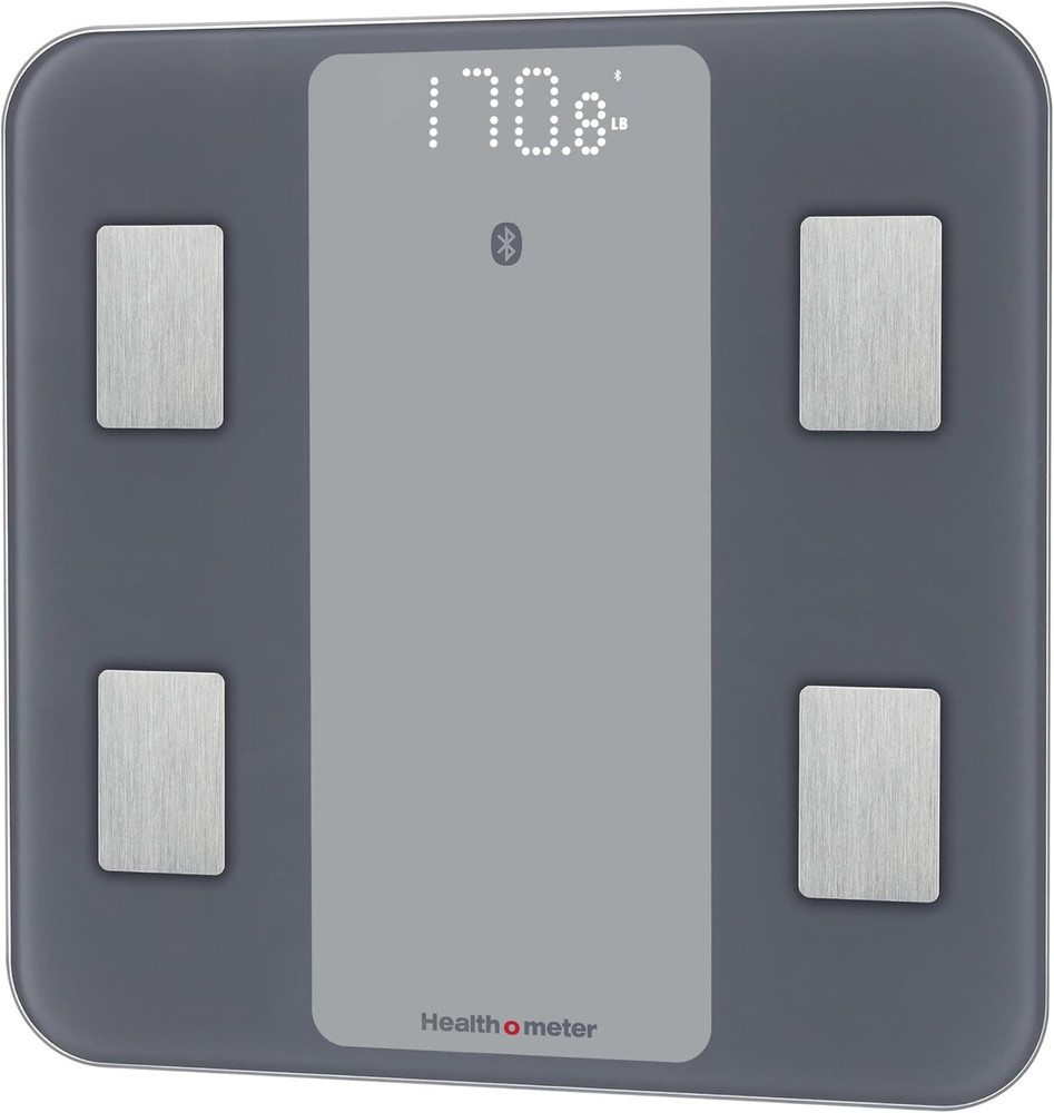 Bluetooth Digital Bathroom Scale with Smart Connectivity BMI & Body Fat Tracking