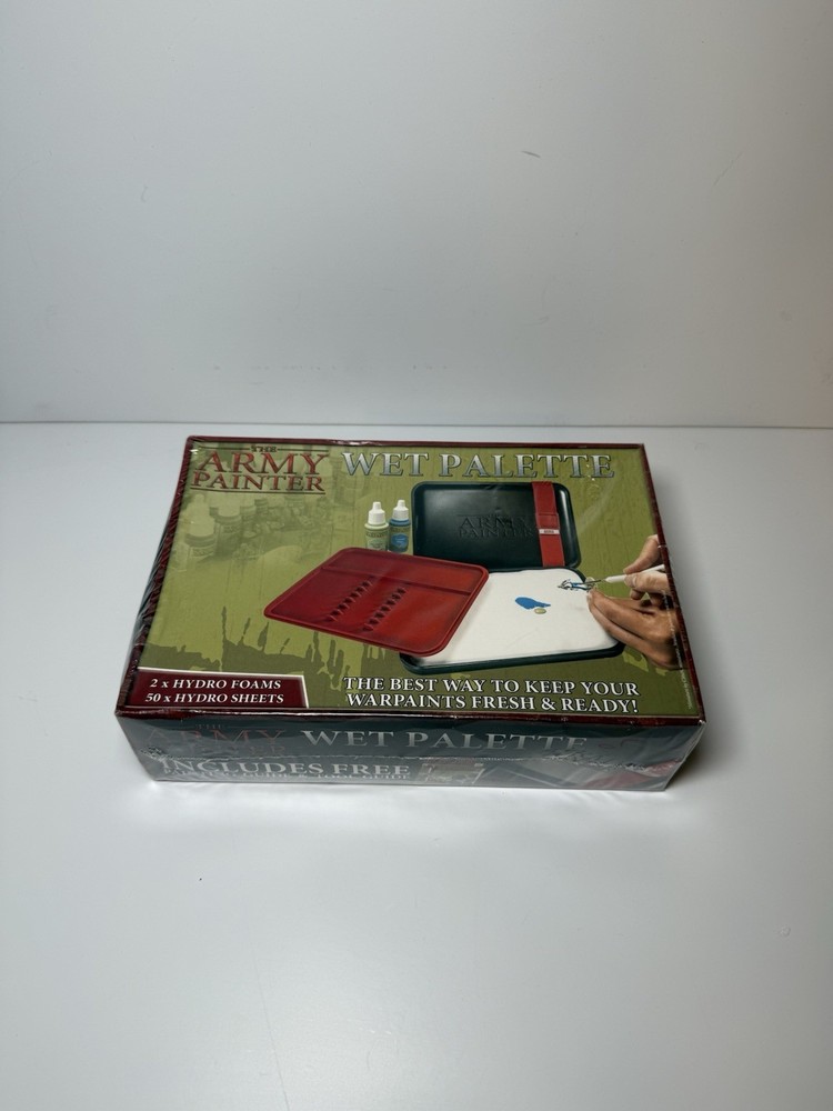 Army Painter  Wet Palette Brush & Storage  NEW See Description