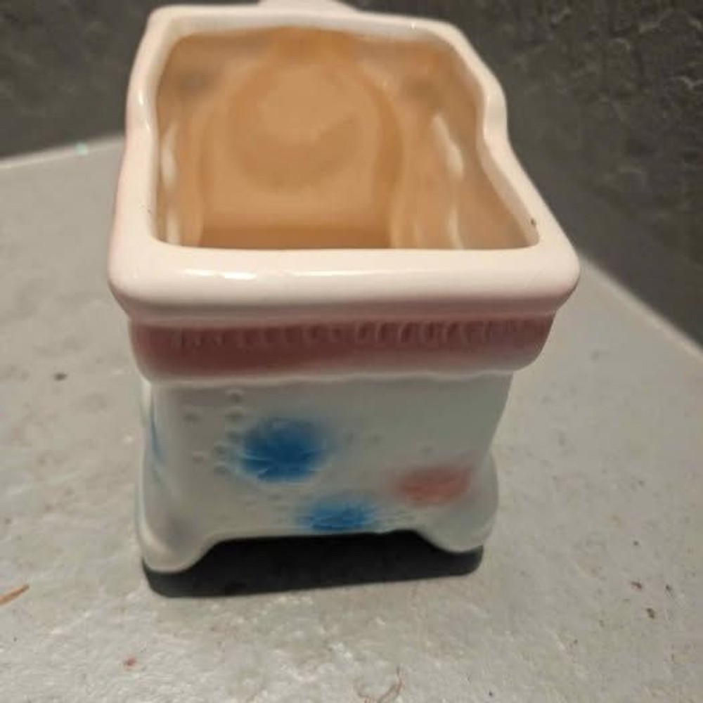Ceramic Baby Train Planter Pot 5" x 3"