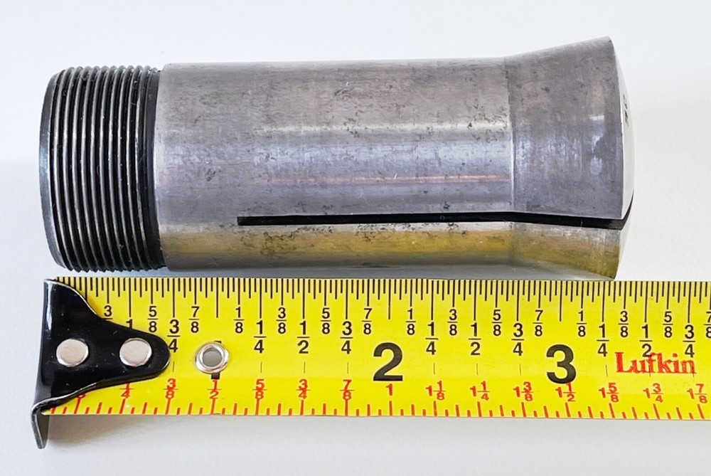 17/64" HARDINGE 5C Round Collet External & Internal Threads USA .2656"