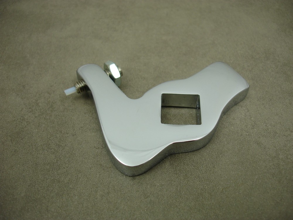 TAB BRACKET SIDE KICK JIFFY STAND LEG STOP ADJUSTABLE HARLEY FL FX FXST 58-06