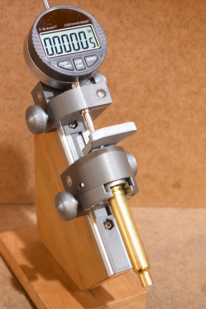 Case , Bullet,  & Cartridge Comparator Fixture without a stand