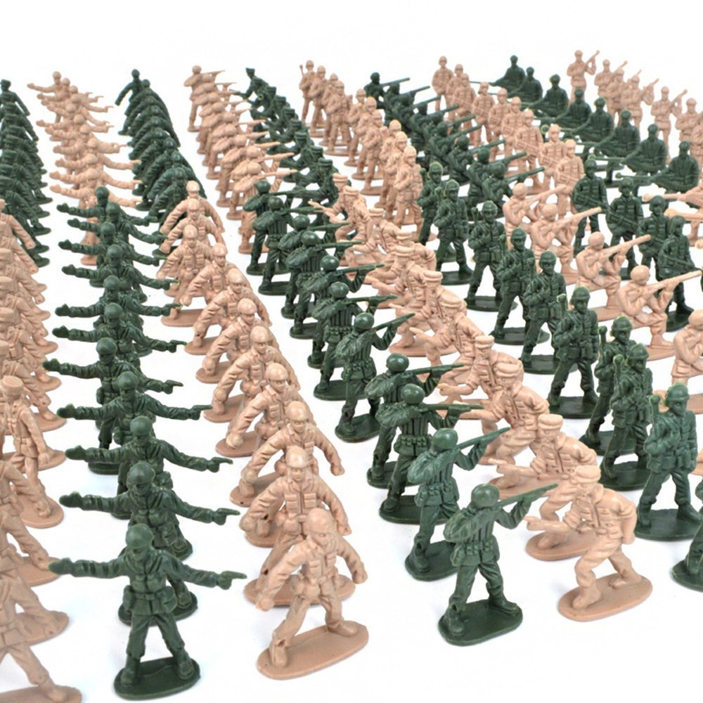 Useful Character Model Sand Table Table Game War Game 100Pcs 4cm Figures