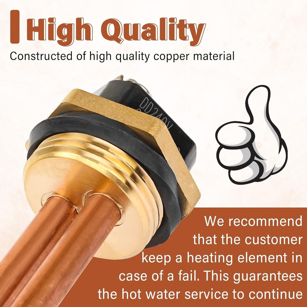 HE 90240 Replacement for Ecosmart ECO 18 24 27 36, Water Heater Element 90240