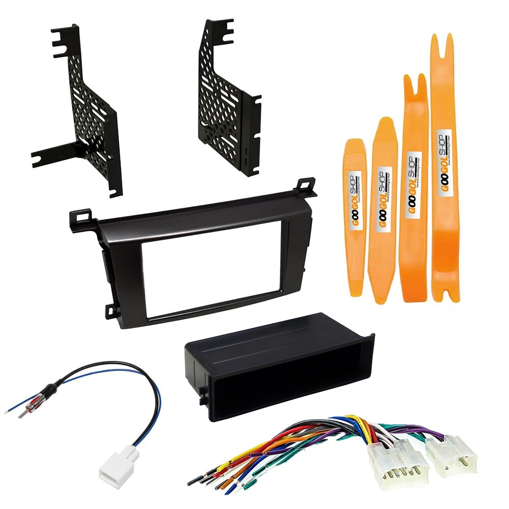 Car Stereo install dash kit for 2013-2016 Toyota Rav4 **4pc Panel Removal set**