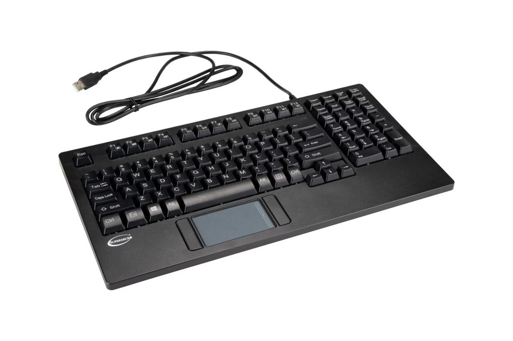 NEW|Unused SuperMicro Wired Rackmount Keyboard with Touchpad