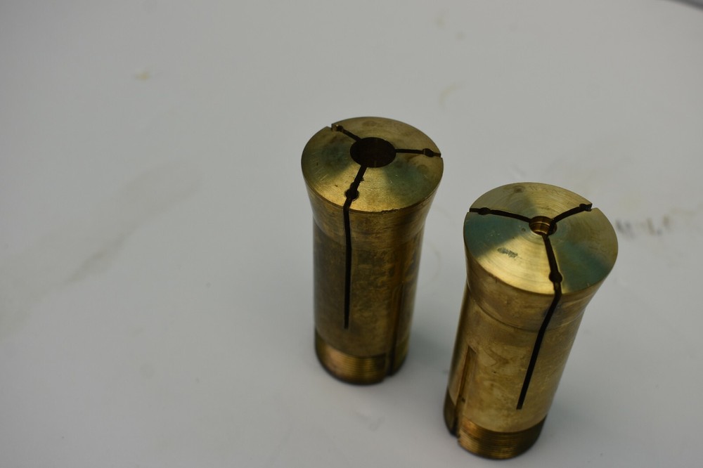 USED 5C BRASS COLLETS ROUND 2 PCS
