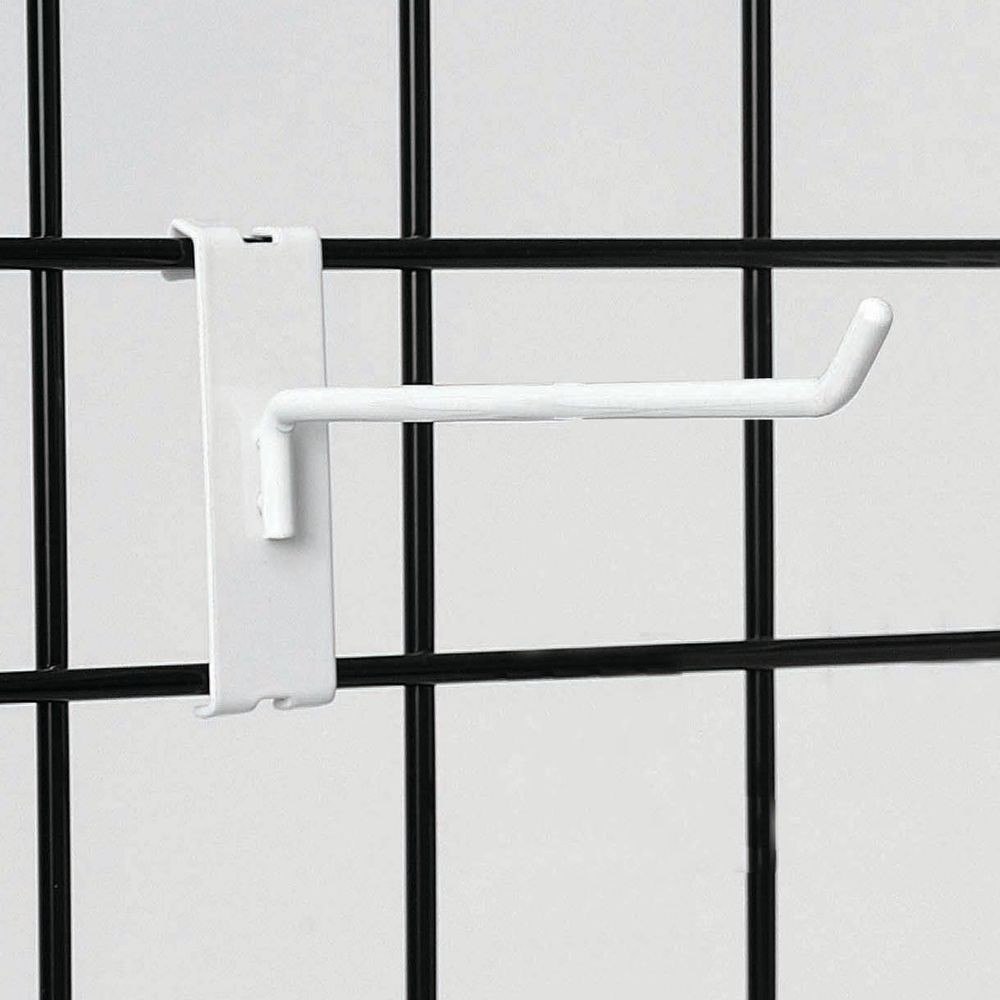 White Grid Hooks