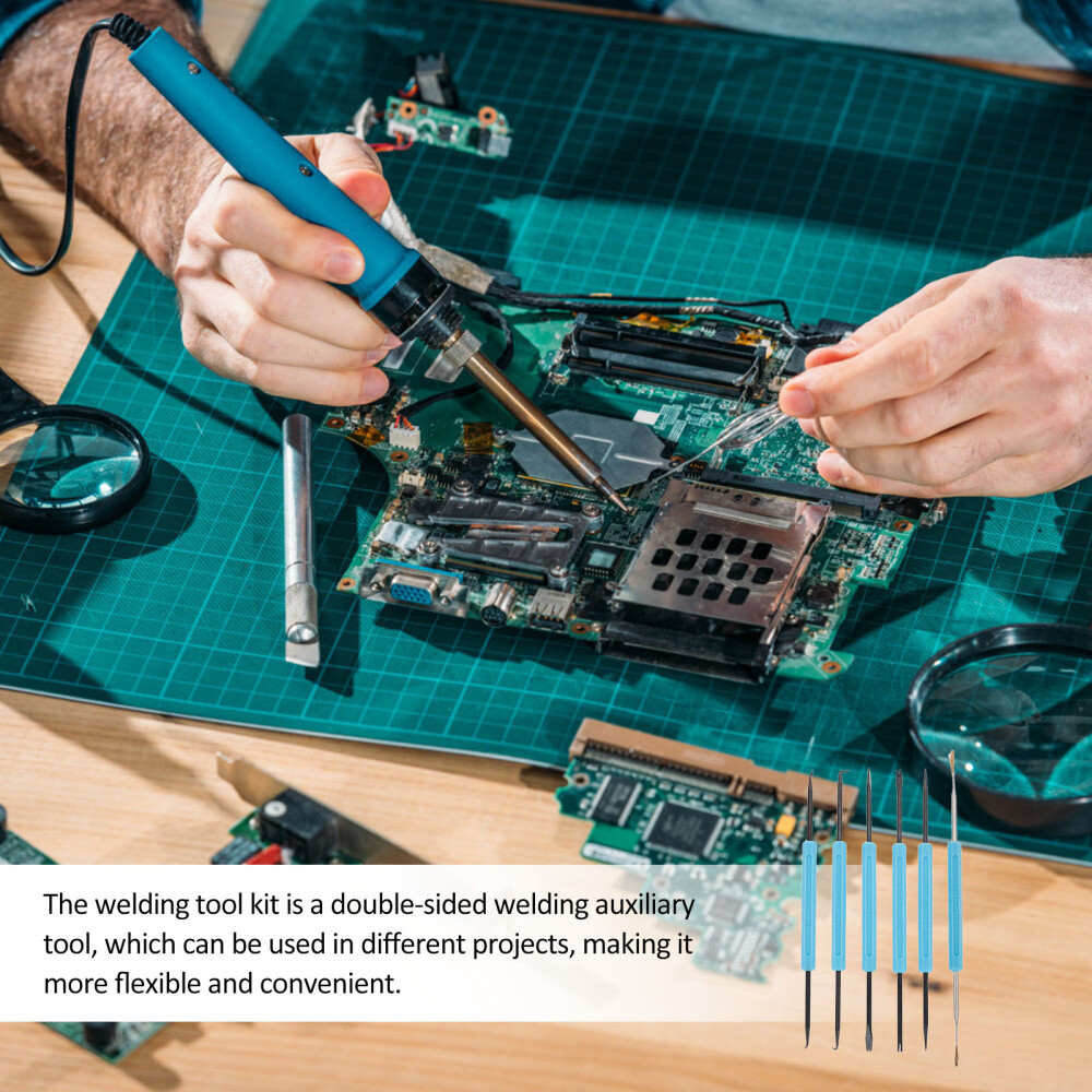 6 Pcs Welding Soldering Project Kit for Electronics Tools