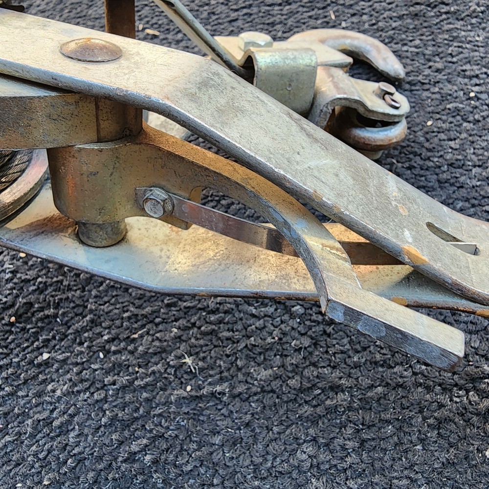 Winch Puller Power Pull 144S-6 1 Ton 12' Cable Length Used