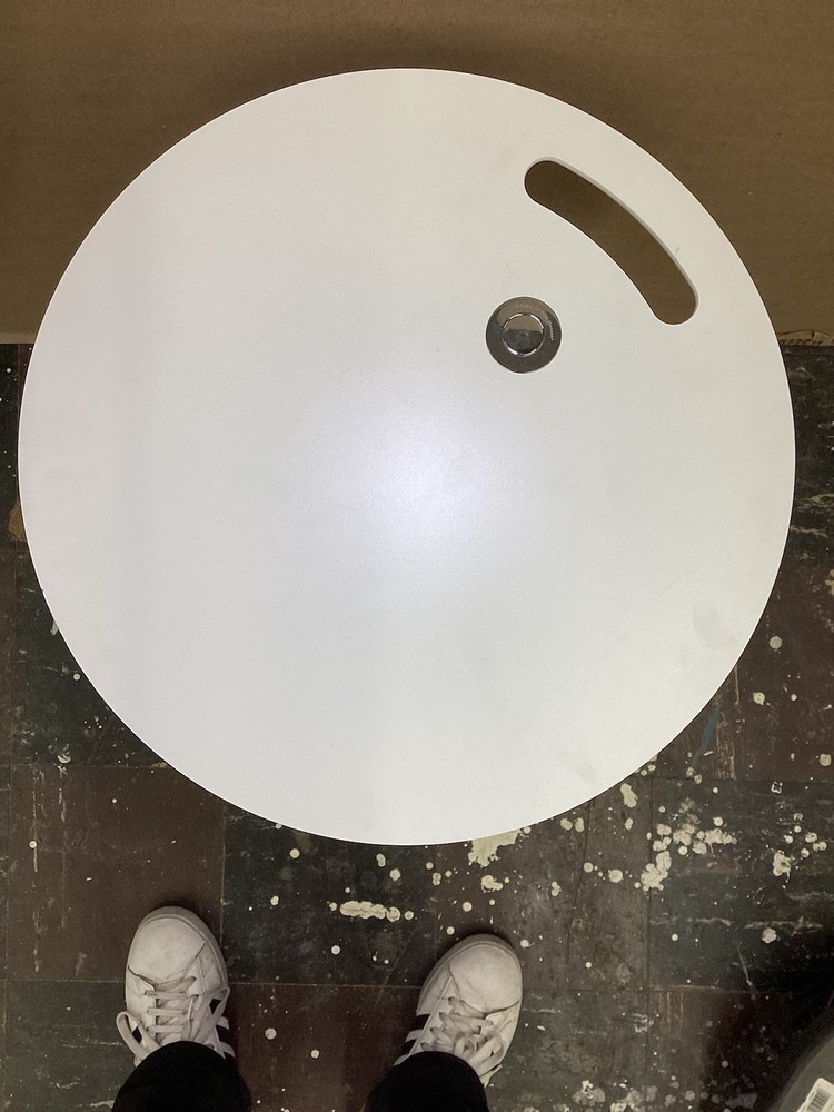 Fritz Hansen Little Friend Side Table in White