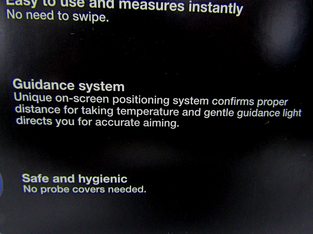 Braun No Touch Forehead Thermometer Color Coded Temp NTF3000CN - SEALED