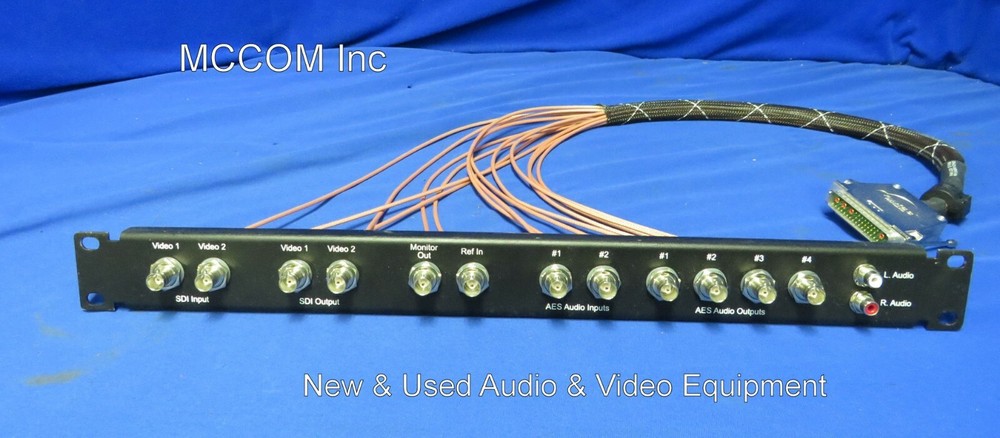 Chyron Video Break-Out Panel BOB for Chyron Hyper-X 3.1