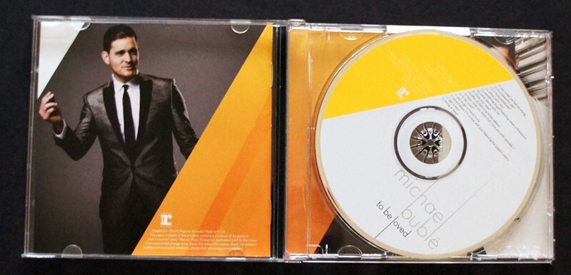 MICHAEL BUBLE SIGNED CD - To Be Loved - Brand new!
