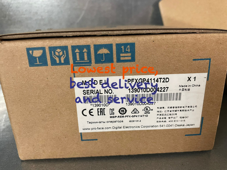 1PC NEW Pro-face PFXGP4114T2D Touch Screen HMI New Fast shipping