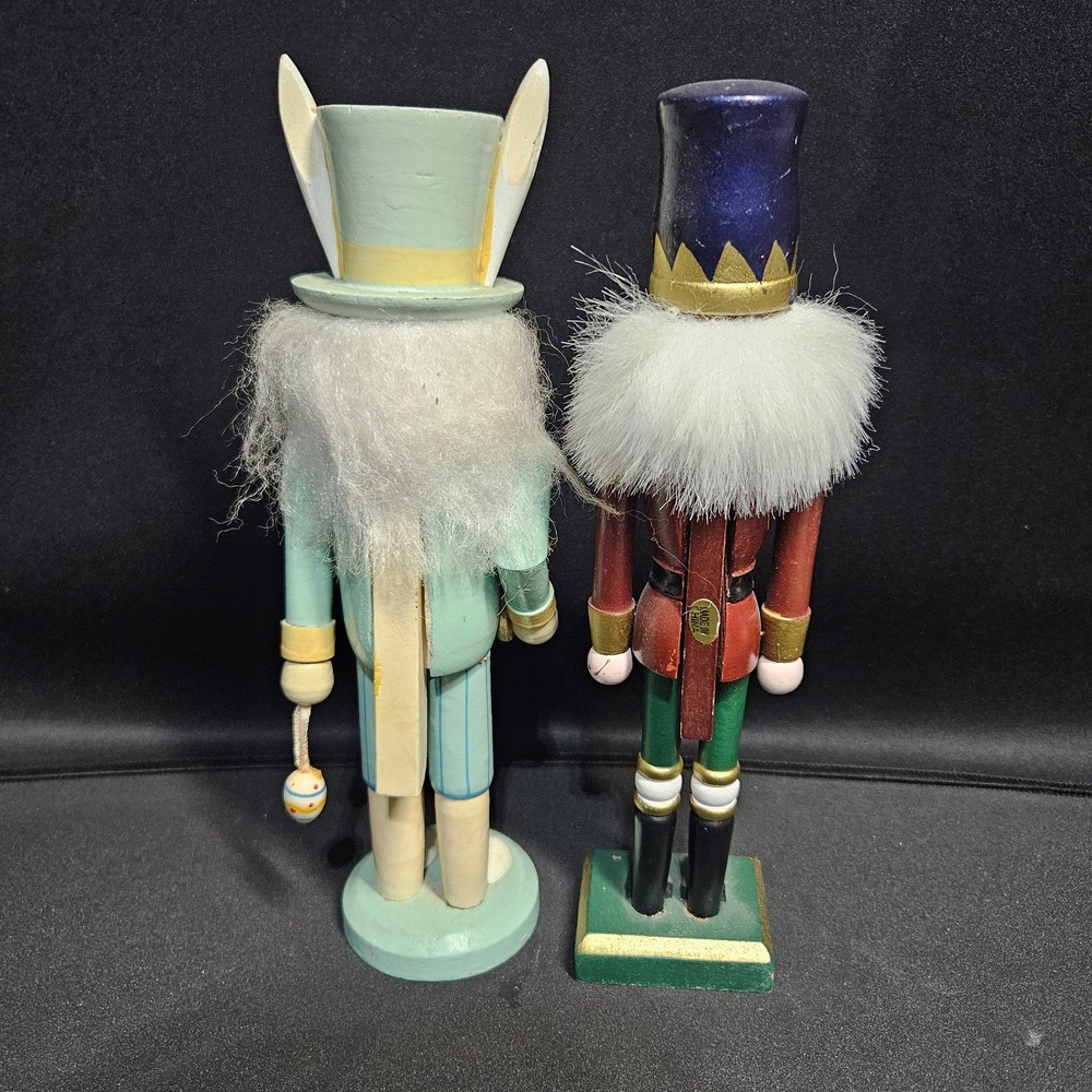 Bunny Rabbit Easter Nutcracker 10" & Soldier