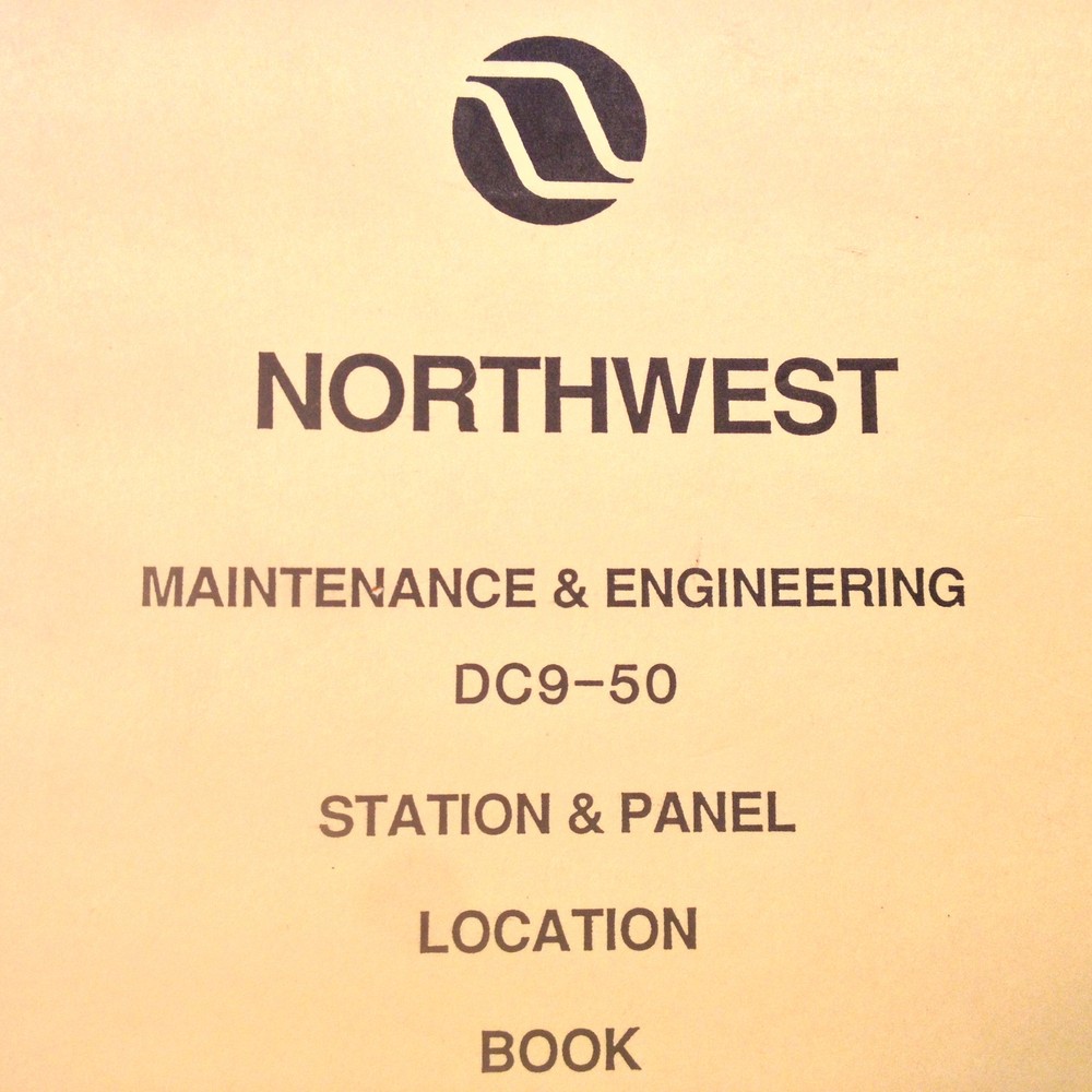DC9-50 Maintenance & Engineering Station & Panel Location Handbook