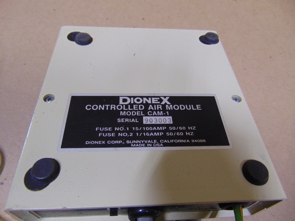 DioneX Controlled Air Module CAM-1 110 / 220 Volt