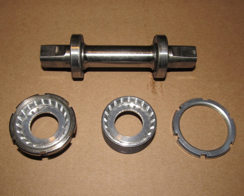 Titanium Spindle Bottom Bracket English Thread 107mm spindle