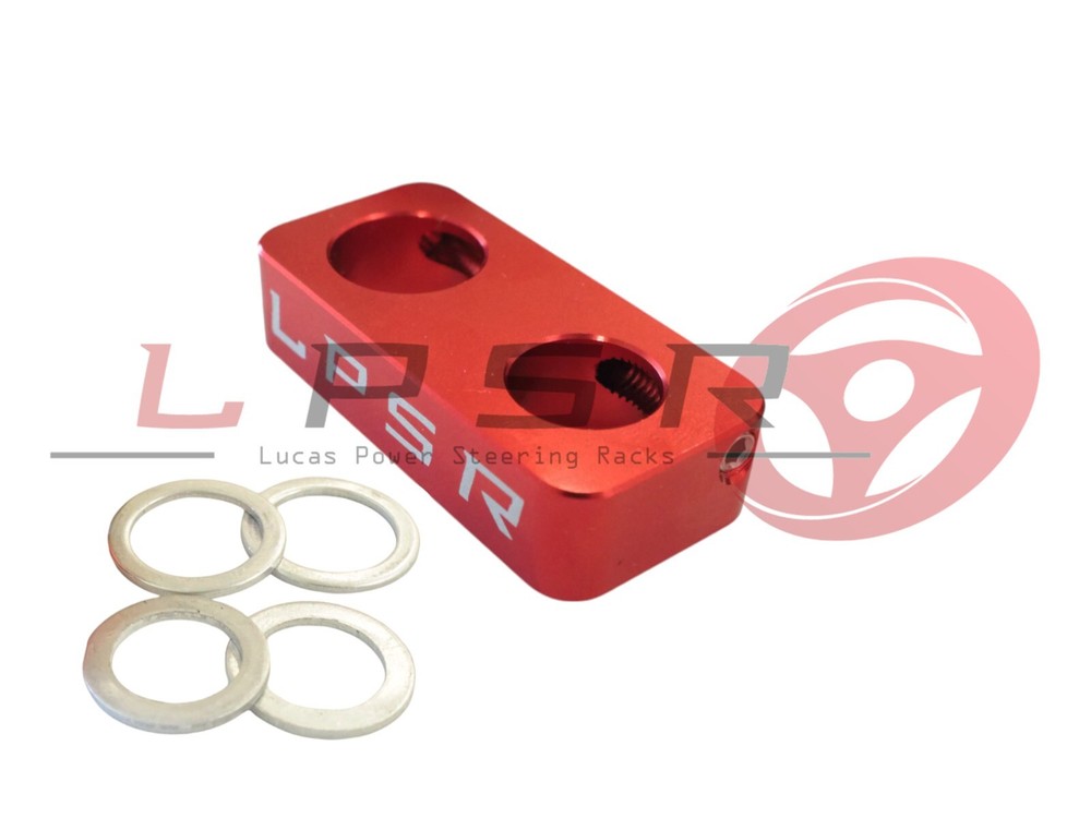 Power Steering Delete Block for E30, E36, E46 and Z3 steering rack