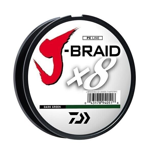 Daiwa JB8U80-300DG J-Braid x8 8