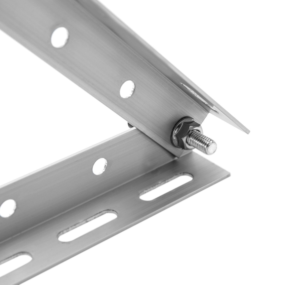 41" Solar Panel RV Tilt Mount Brackets Roof Flat Surface Adjustable Frame 4 Pack