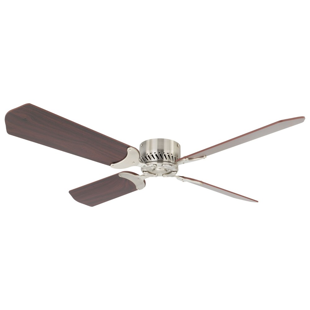 RecPro RV 12V Ceiling Fan | 4-Blade | 4-Speed | Near Silent Operation