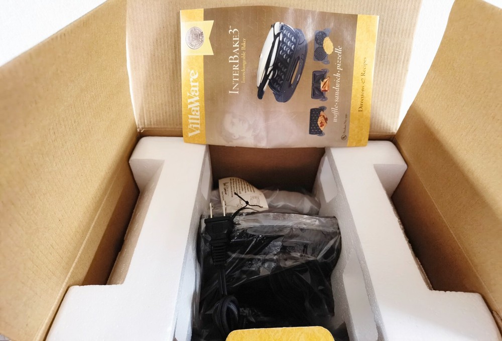 NEW VillaWare InterBake3 Multi baker 4-Square