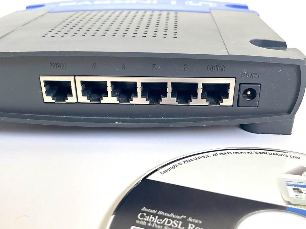Linksys BEFSR41 EtherFast Cable/DSL Router With 4-Ports