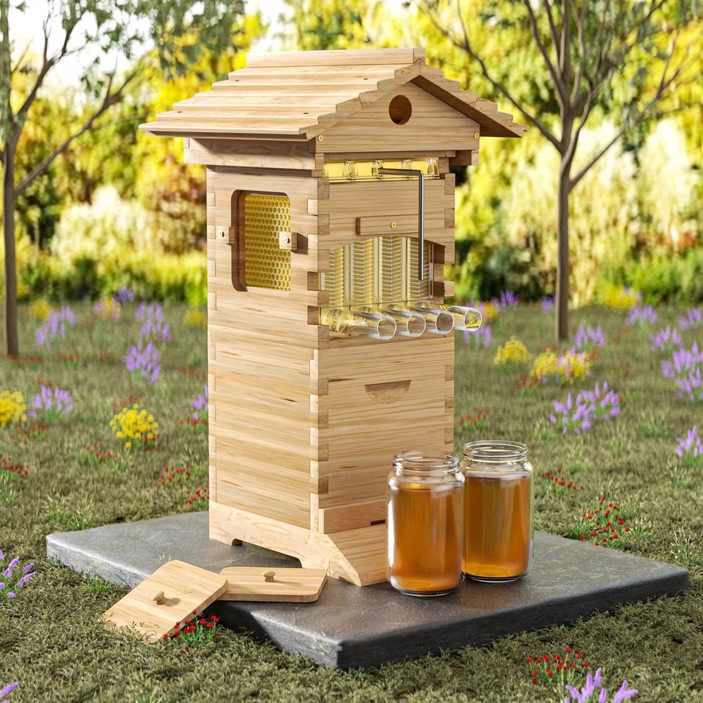 Flow Bee Hive Starter Kit – Automatic Beehive Boxes with Active Honey Production
