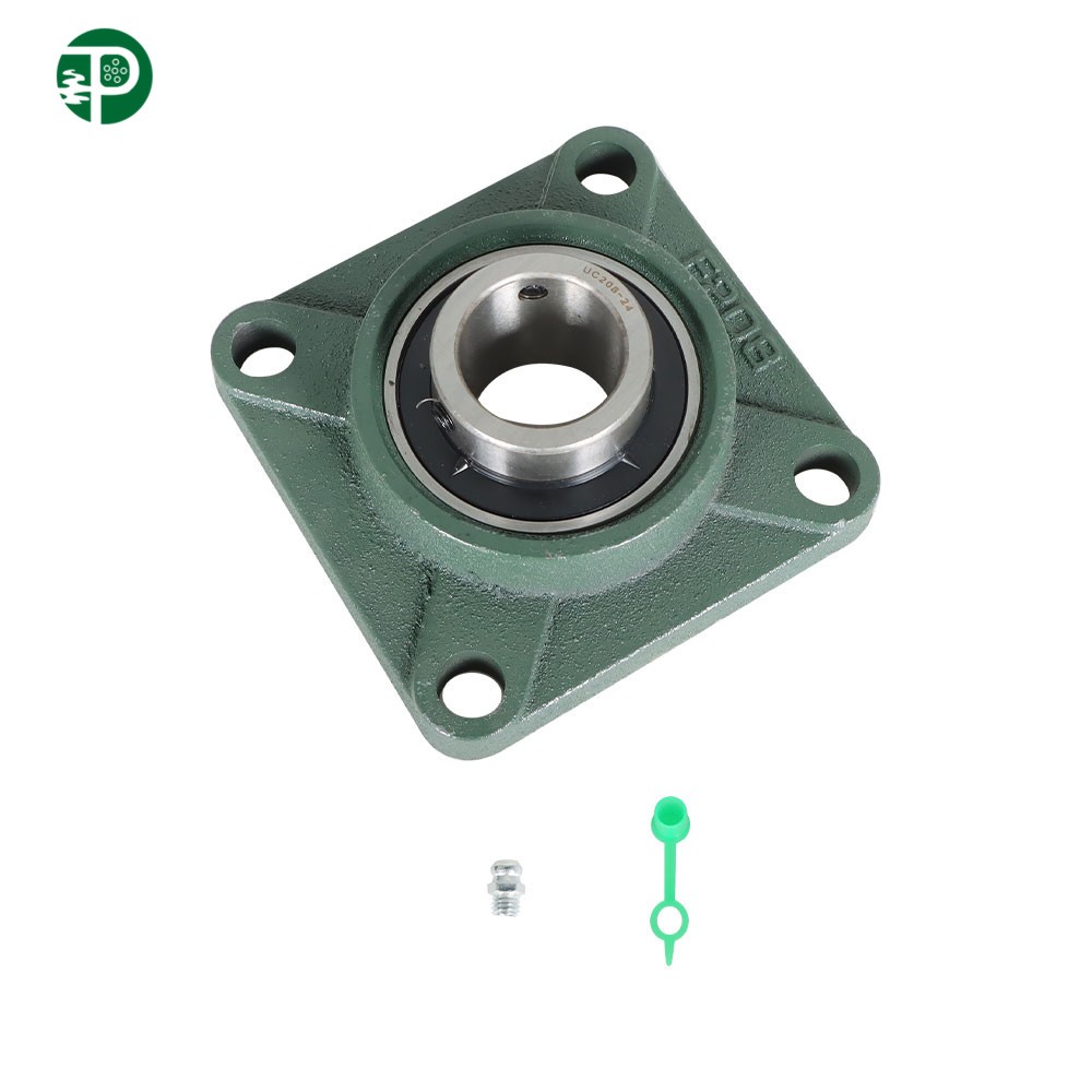 10PCS UCF208-24 1.5" Bore Size Pillow Block Flange Bearing 4 Bolt Solid Base