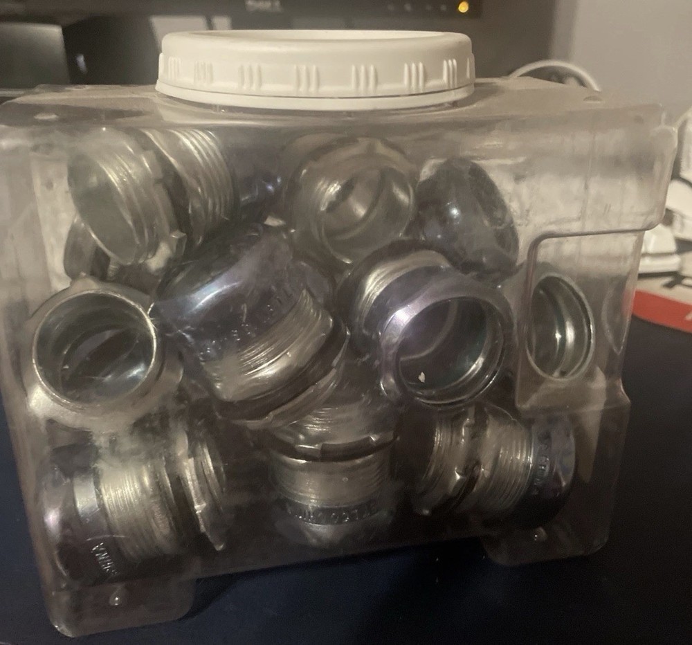 Halex 1" Raintight EMT Compression Connectors Qty 15