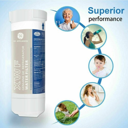 New Sealed GE XWF Refrigerator Water Filter Replacement XWF Appliances, 1 Pack