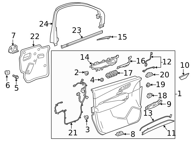 Genuine GM Mount Bracket 23275890