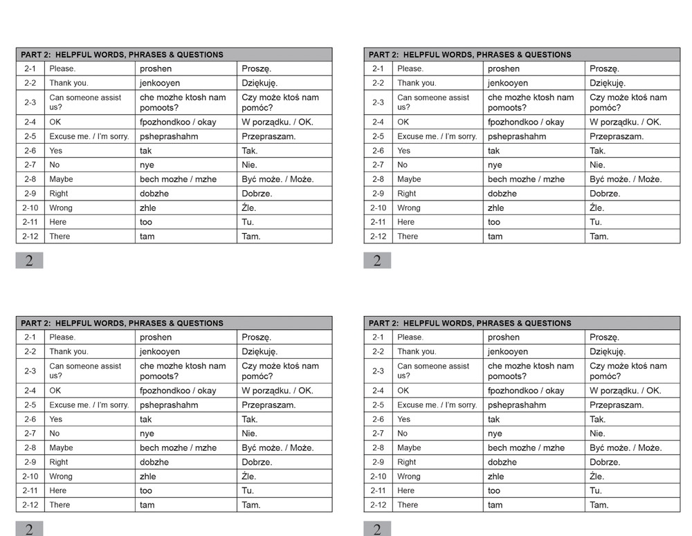 Defense Language Institute DLI BASIC POLISH Text & 600+ MP3 Audio CD