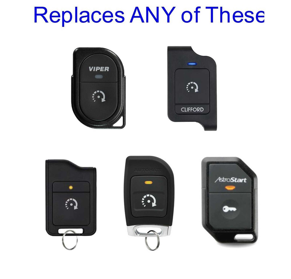 Python 7616P Directed Electronics 1-Way 1 Button Remote for DS4/DS4+