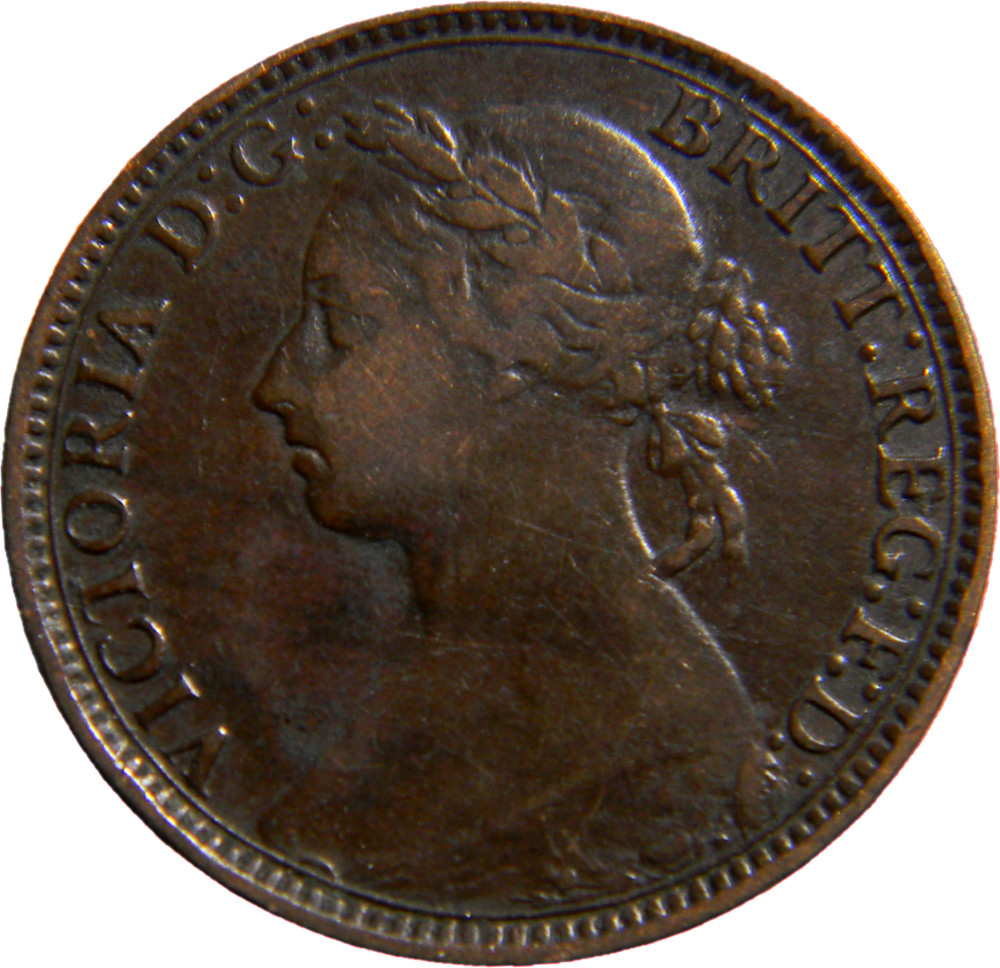 Great Britain 1893 Farthing  (04951)
