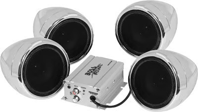 Boss Audio MC470 1000W. 4-Speaker Bluetooth System Kit - Chrome MC470B
