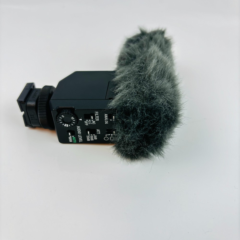 SONY ECM-B1M Shotgun Microphone Camera Mount Digital Audio Interface Used